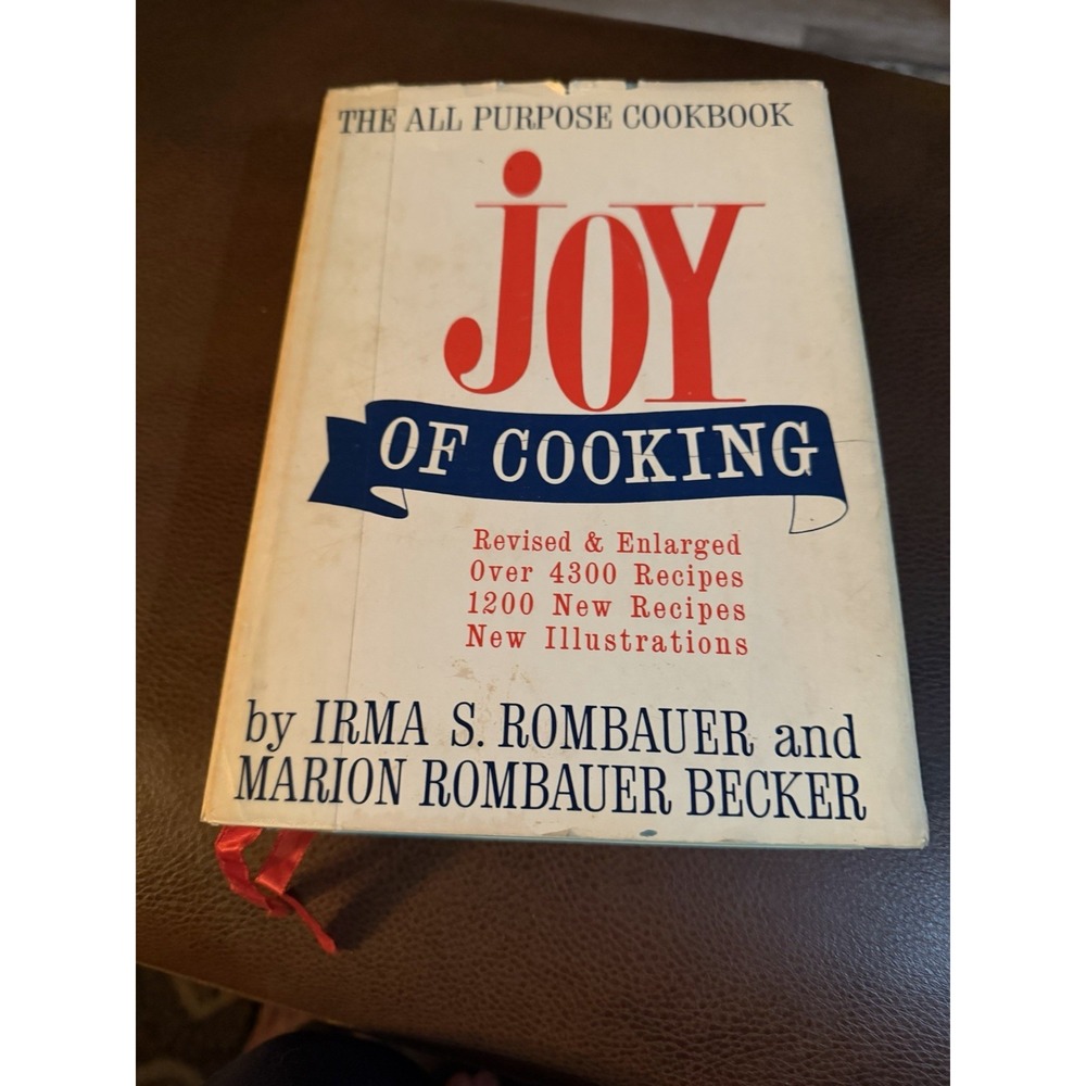 Joy of Cooking by Irma S. Rombauer + Marion Rombauer Becker 1974Hardcover HC/DJ
